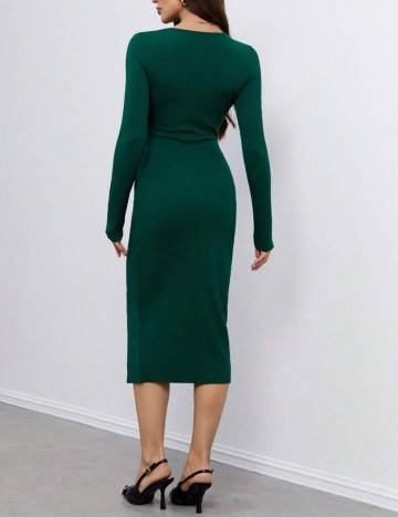 Rochie midi Shein, verde