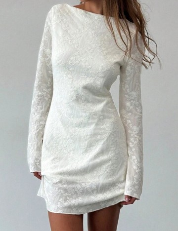 Rochie mini Shein, alb