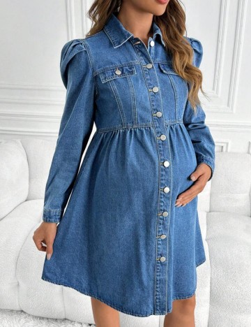 Rochie de blugi Shein, albastru