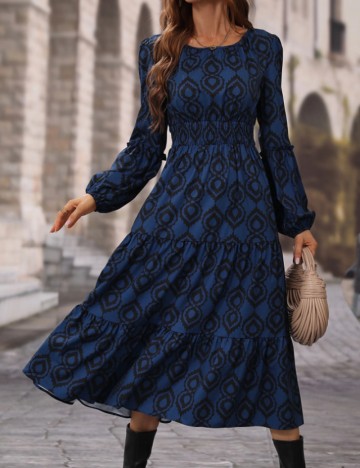 Rochie midi Shein, albastru