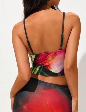 Top Shein, mix culori