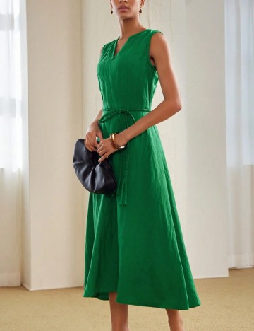 Rochie maxi Shein, verde