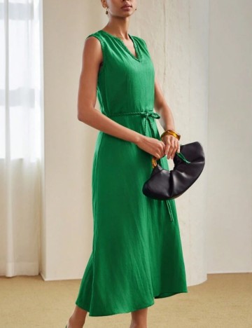 Rochie maxi Shein, verde