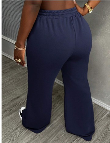 Pantaloni de trening Shein, albastru