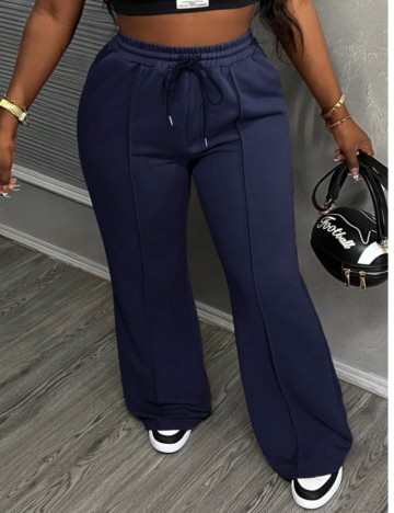 Pantaloni de trening Shein, albastru