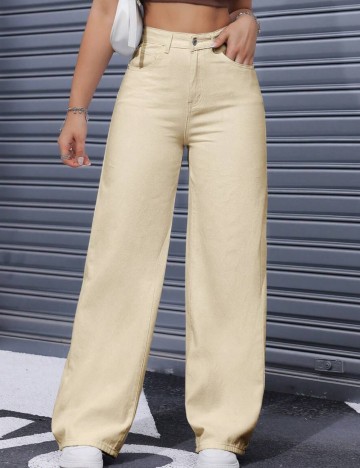 Jeans Shein, bej