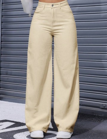 Jeans Shein, bej