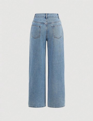 Jeans Shein, albastru