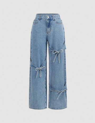 Jeans Shein, albastru
