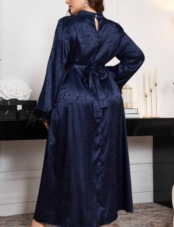 Rochie maxi Shein Curve+, albastru