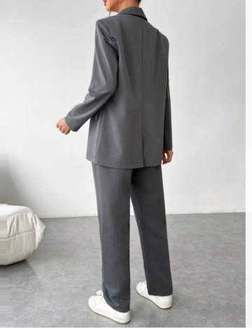 Costum Shein, gri