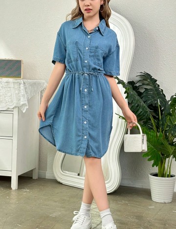 Rochie Shein, albastru