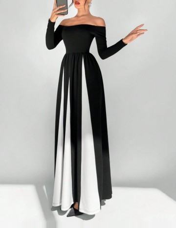 Rochie maxi Shein, mix culori