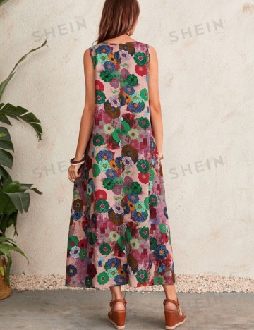 Rochie maxi Emery Rose by Shein, mix culori