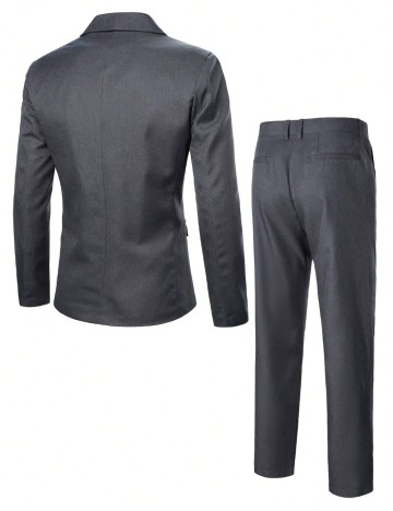 Costum Shein, gri