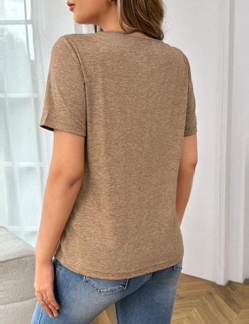 Tricou Shein, bej
