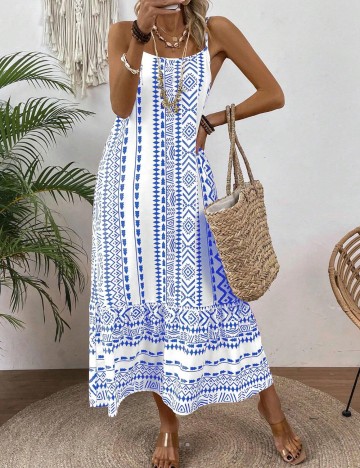 Rochie midi Shein, alb