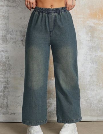 Jeans Shein, albastru