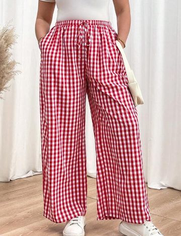 Pantaloni Shein Curve+, mix culori