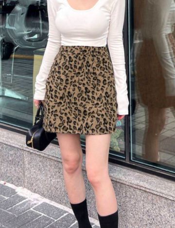 Fustă mini Shein, mix culori