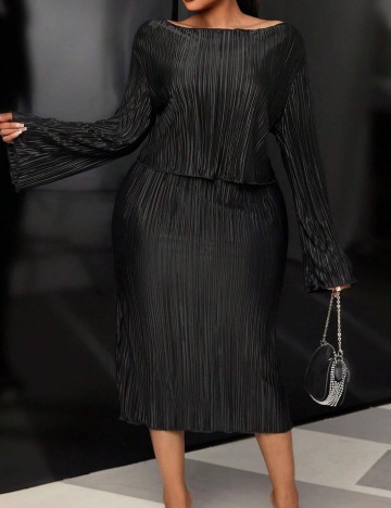 Compleu Shein Curve+, negru