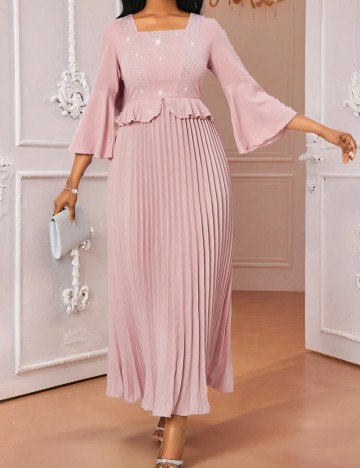 Rochie de ocazie Shein, roz