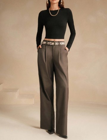 Pantaloni Shein, maro