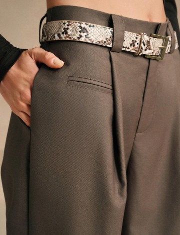 Pantaloni Shein, maro