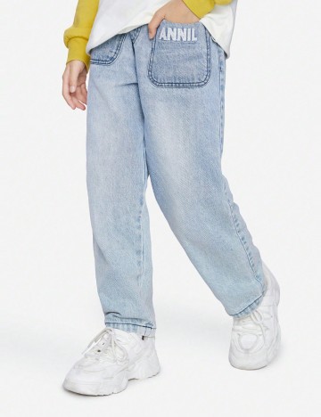 Jeans Shein, albastru