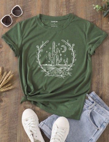 Tricou Shein, mix culori