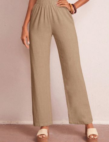 Pantaloni Shein, bej