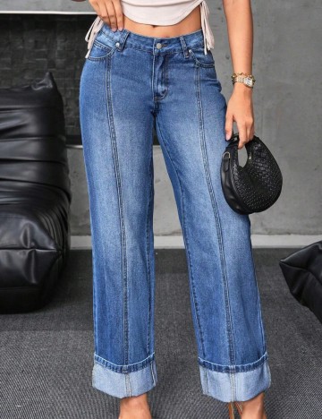 Jeans Shein, albastru