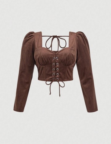 Top Shein Curve+, maro