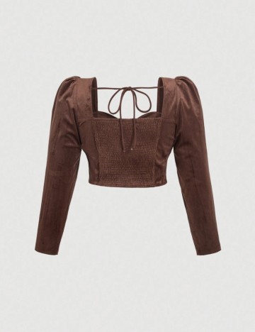 Top Shein Curve+, maro