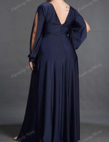Rochie maxi Shein Curve+, albastru