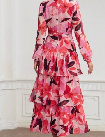 Rochie maxi Shein, mix culori