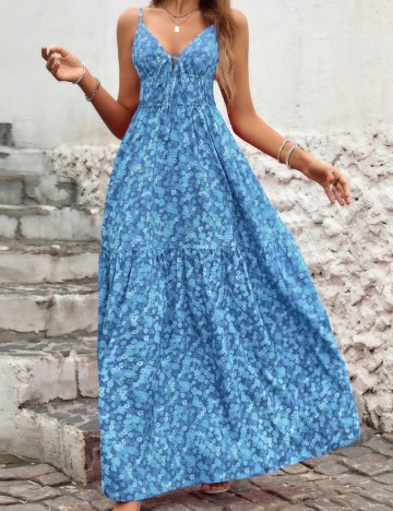 Rochie maxi Shein, albastru