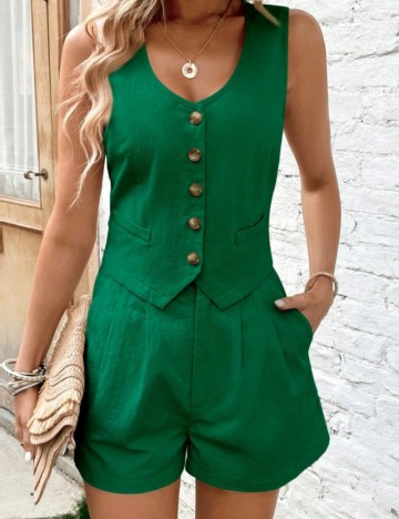 Compleu Shein, verde