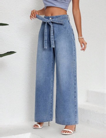 Jeans Shein, albastru