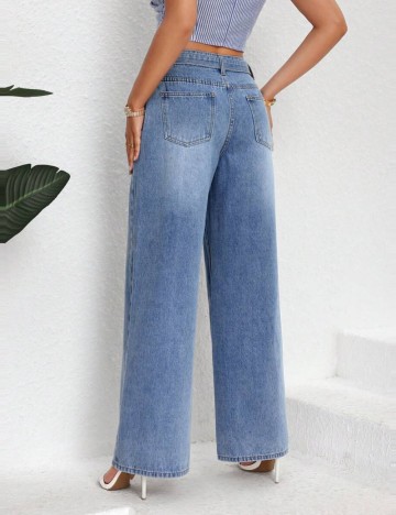Jeans Shein, albastru