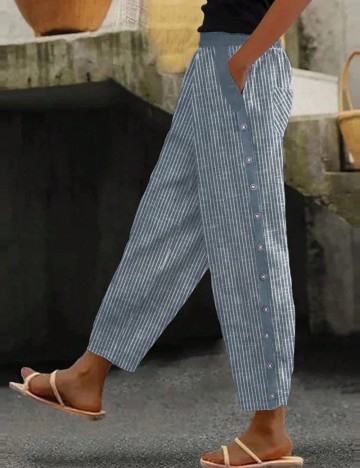 Pantaloni Shein, albastru