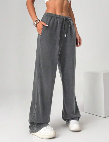 Pantaloni Shein, gri