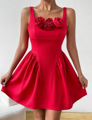 Rochie mini Shein, roșu