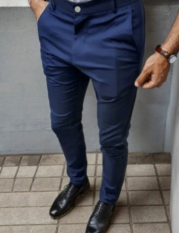 Pantaloni Shein, albastru