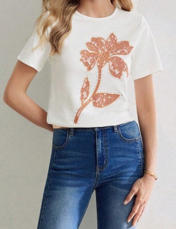 Tricou Shein, alb
