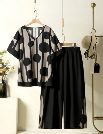 Compleu Shein Curve+, mix culori