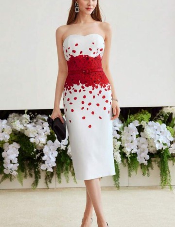 Rochie maxi Shein, mix culori