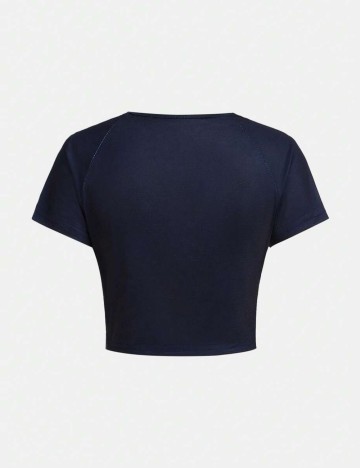 Top Shein, albastru