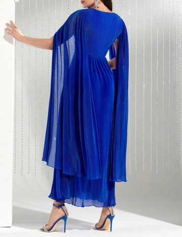 Rochie de ocazie Shein, albastru