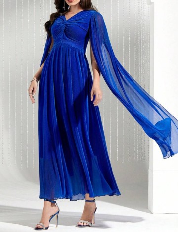 Rochie de ocazie Shein, albastru
